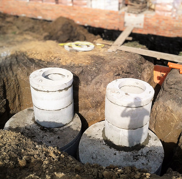 Септики из бетонных колец в Солнечногорском районе